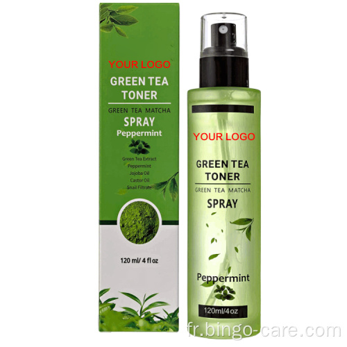 Tonique hydratant éclaircissant au thé vert